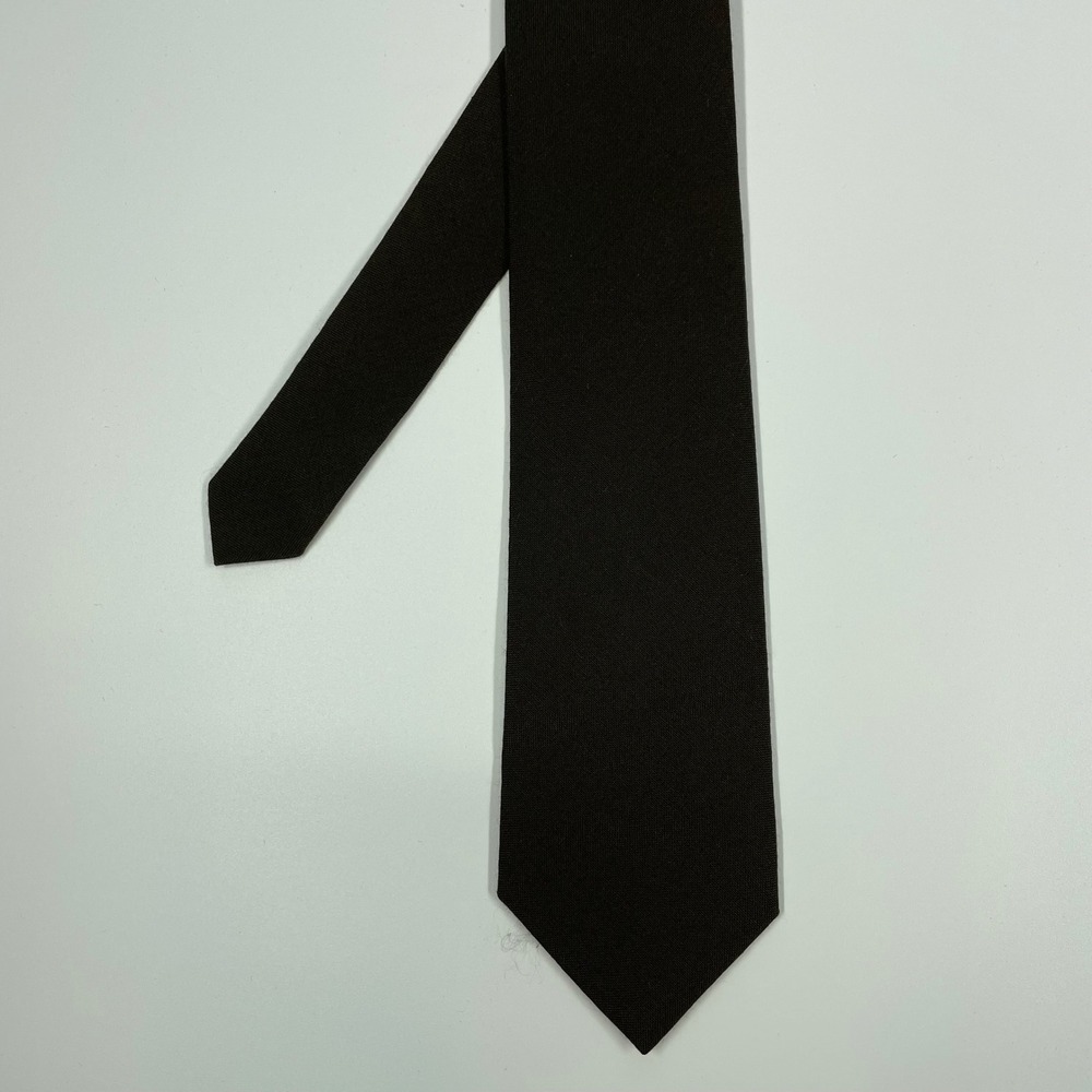 Flying Cross Brown AGSU Necktie Wool Blend Military Uniform Mens 3" Width